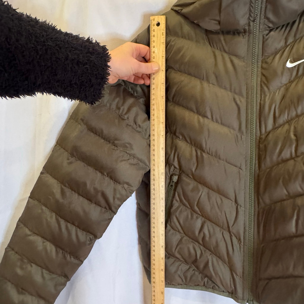 Nike Therma-Fit Primaloft Puffer Jacket Women's XS Olive Green NWT - Picture 4 of 12